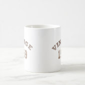 1969生まれ年のヴィンテージ誕生日 コーヒーマグカップ (中央)