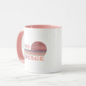 1969生まれ年のヴィンテージ誕生日 マグカップ (正面左)