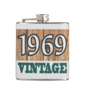 1969生まれ年フラスコ フラスク (正面)