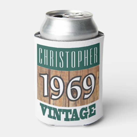 1969生まれ年 缶クーラー (缶正面)