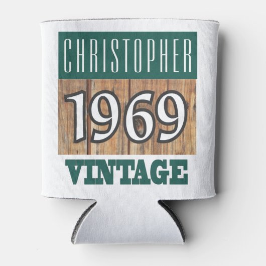 1969生まれ年 缶クーラー (正面)