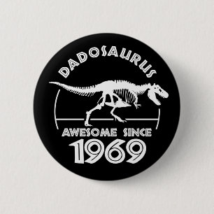 1969素晴らし年のパパ誕生日Tシャツ以来 缶バッジ