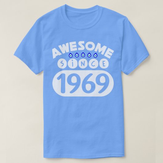 1969素晴らし年以降 Tシャツ (デザイン正面)