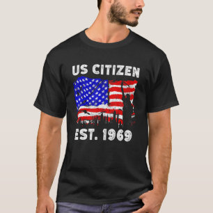 1969誇りを持った年以来の米国市民Est新米のために Tシャツ