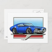 1969青カトラス ポストカード (正面/裏面)