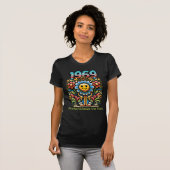1969 サイケデリックフラワー - 陽気にグルーヴィーに Tシャツ (正面フル)