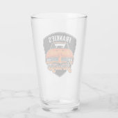 1969 パーソナライズされた Ram Air 400マッスルカーガレージ タンブラーグラス (裏面)