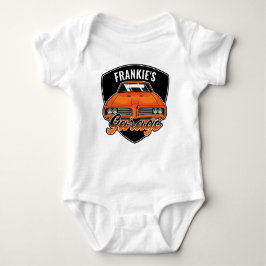 1969 パーソナライズされた Ram Air 400マッスルカーガレージ ベビーボディスーツ