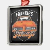 1969 パーソナライズされた Ram Air 400マッスルカーガレージ メタルオーナメント (左)