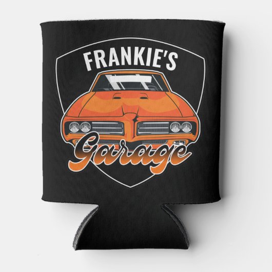 1969 パーソナライズされた Ram Air 400マッスルカーガレージ 缶クーラー (正面)