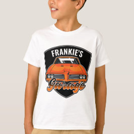 1969 パーソナライズされた Ram Air 400マッスルカーガレージ Tシャツ