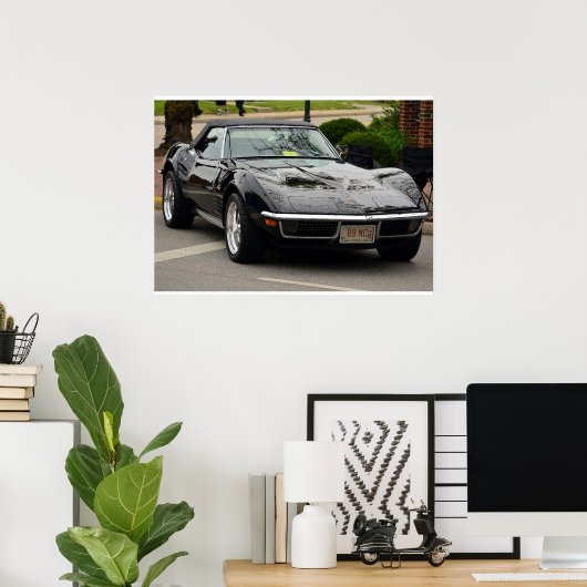 1969 C3コルベット兌換 ポスター (ホームオフィス)
