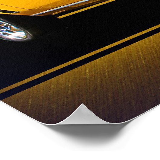 1969 Camaro SSポスター ポスター (角)