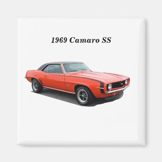 1969 Camaro SSマグネット マグネット (正面)