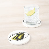 1969 CAMARO Z28の黄色 コースター (側面)