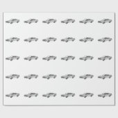 1969 Camaro Z28ラッピング紙 ラッピングペーパー (フラット)