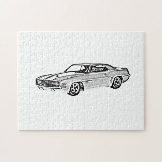 1969 Camaro Z28 ジグソーパズル (横)