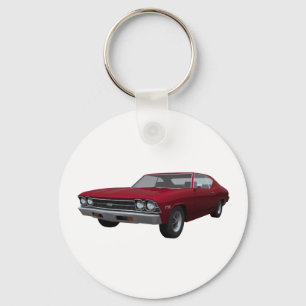 1969 Chevelle SS:キャンディアップル仕上げ キーホルダー