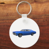 1969 Chevelle SS：青仕上げ キーホルダー (正面)