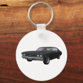 1969 Chevelle SS:黒仕上げ キーホルダー (正面)