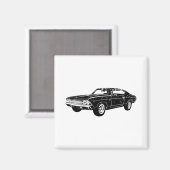 1969 Chevrolet Chevelle 396 SS マグネット (正面/裏面)