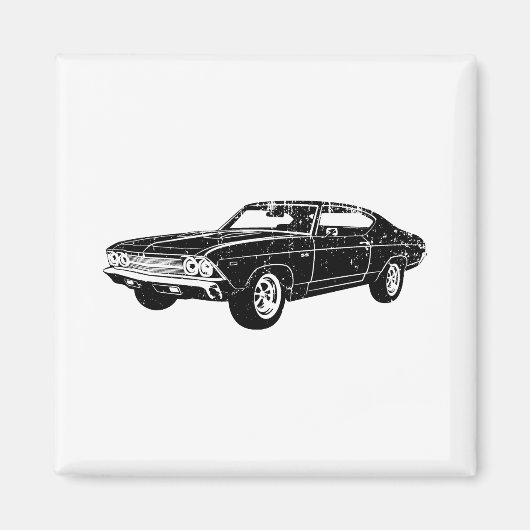 1969 Chevrolet Chevelle 396 SS マグネット (正面)