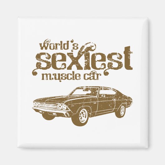 1969 Chevrolet Chevelle 396 SS マグネット (正面)