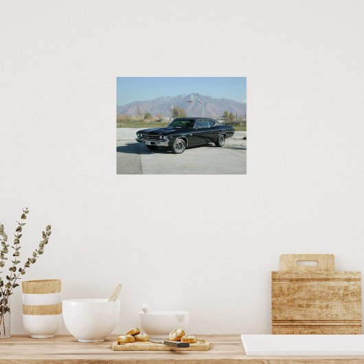 1969 Chevrolet Chevelle SS ポスター (キッチン)