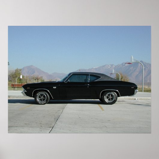 1969 Chevrolet Chevelle SS ポスター (正面)