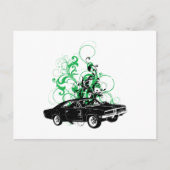 1969 Dodge Charger R/T SE ポストカード (正面)