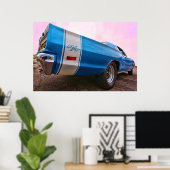 1969 Dodge Coronet R/T ポスター (ホームオフィス)