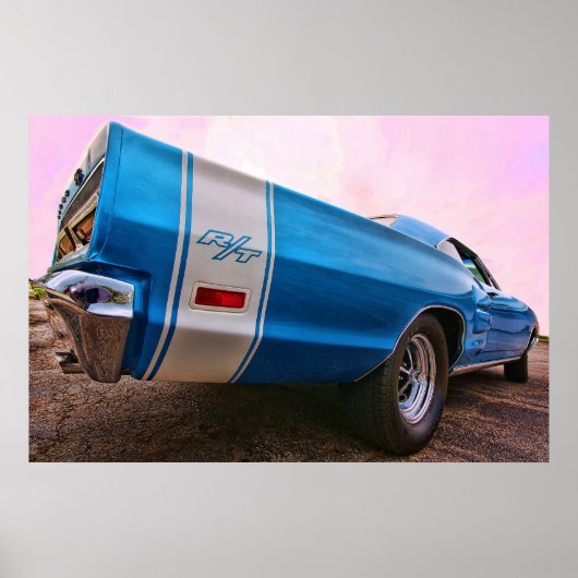 1969 Dodge Coronet R/T ポスター (正面)
