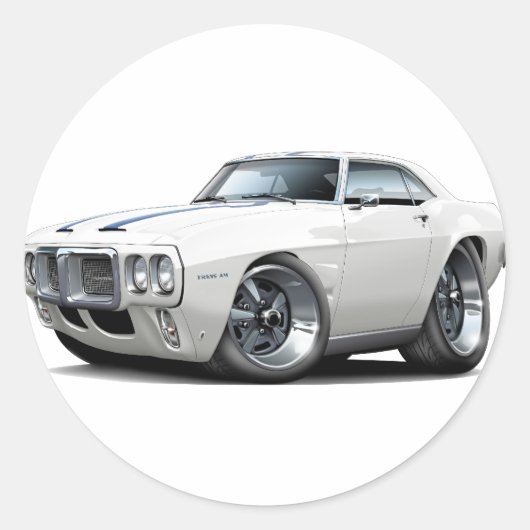 1969 Firebird Trans Am ラウンドシール (正面)