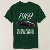 1969 Oldsmobile Cutlass Tシャツ (デザイン正面)