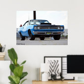 1969 Plymouth Satellite ポスター (ホームオフィス)