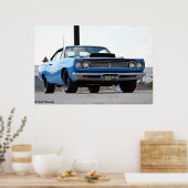 1969 Plymouth Satellite ポスター (キッチン)
