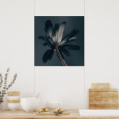 196.おいしい暗い花 ポスター (キッチン)