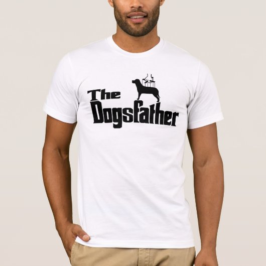 196.イヌの父親 Tシャツ (正面)