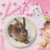 196.ウサギ  ペーパープレート (パーティー)