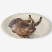 196.ウサギ  ペーパープレート (アングル)