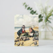 196.セイウチと大工 ポストカード (スタンド正面)