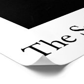 196.ブランコと湖 ポスター (角)