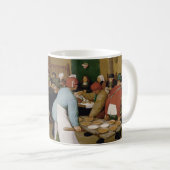 196.ペテ結婚ル・ブルーゲル長老による農夫の手紙 コーヒーマグカップ (正面右)