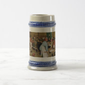 196.ペテ結婚ル・ブルーゲル長老による農夫の手紙 ビールジョッキ (中央)