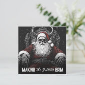 196.ヤレイタイドを厳しくさせる | ゴシック骨格サンタ シーズンカード (スタンド正面)