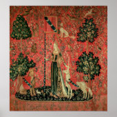 196.レディと一角獣(ユニコーン): 「Touch」 ポスター (正面)