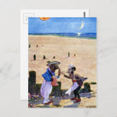 196.大工とセイウチ – ワンダーランドのアリス ポストカード (正面/裏面)