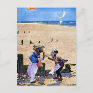 196.大工とセイウチ – ワンダーランドのアリス ポストカード