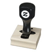 196.帽子のネズミ ラバースタンプ (スタンプ)