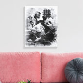 196.牢獄の鉄の仮面の男 キャンバスプリント (インサイチュ (リビング))